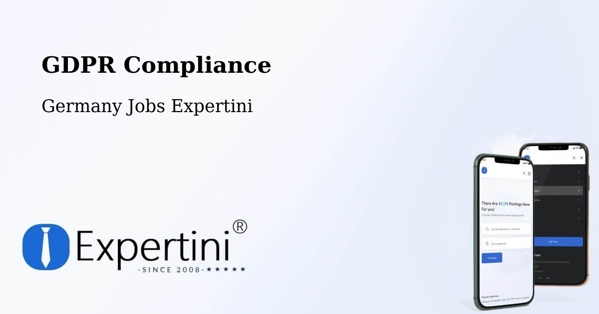 GDPR Compliance - Germany Jobs Expertini